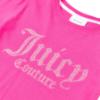 Picture of Juicy Couture Girls Diamante Fitted SS Tee - Fuchsia Purple