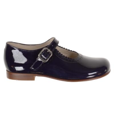 Picture of Panache Girls Mary Jane Shoe - Light Navy 