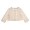 Picture of Mayoral Girls Summer Jacket & Shorts Set  X 2 - Ivory Gold