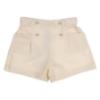 Picture of Mayoral Girls Summer Jacket & Shorts Set  X 2 - Ivory Gold