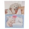 Picture of Sofija Baby Boys Milo Babygrow Hat Swaddle Set x 3 - White Blue