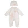 Picture of Sofija Baby Tina Babygrow Hat Swaddle Set x 3 - White Pink 