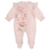 Picture of Sofija Baby Agnes Babygrow Hat Swaddle Set x 3 - Pink Floral