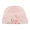 Picture of Sofija Baby Agnes Babygrow Hat Swaddle Set x 3 - Pink Floral