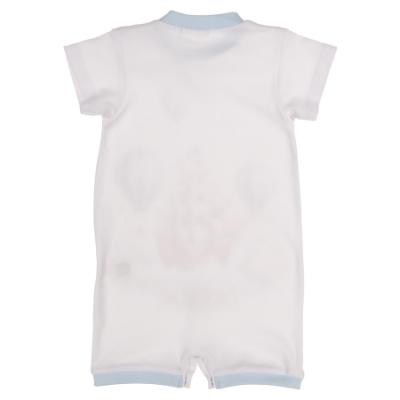 Picture of Sofija Baby Boys Milo Print Shortie - White Blue