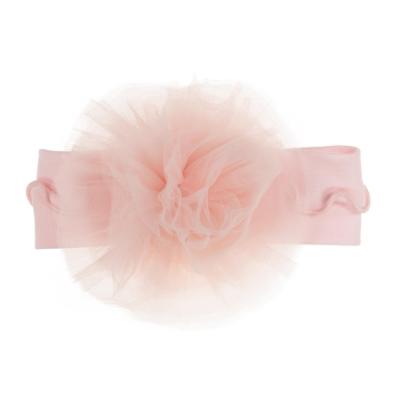 Picture of Sofija Baby Kate Soft Headband With 3D Tulle Flower - Pink 