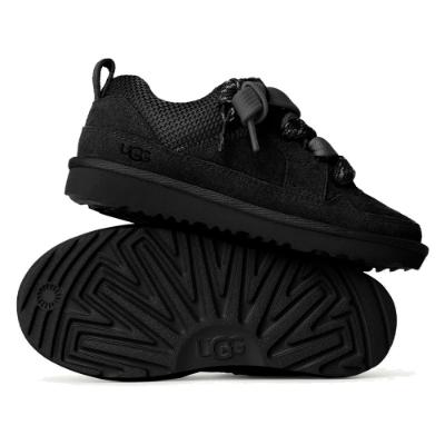 Picture of UGG Kids Lo Lowmel Trainers - Black