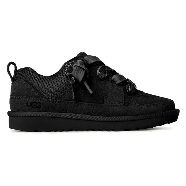 Picture of UGG Kids Lo Lowmel Trainers - Black