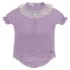 Picture of Juliana Baby Girls Knitted Lace Top & Jampants Set X 2 - Lilac