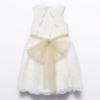 Picture of Abel & Lula Girls Special Occasion Embroidered Organza Dress - Ivory