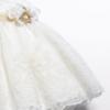 Picture of Abel & Lula Girls Special Occasion Embroidered Organza Dress - Ivory