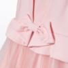 Picture of Abel & Lula Girls Special Occasion Combined Bow Dress - Pink 