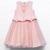 Picture of Abel & Lula Girls Special Occasion Combined Bow Dress - Pink 