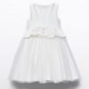 Picture of Abel & Lula Girls Special Occasion Combined Bow Dress - Ivory