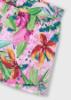 Picture of Mayoral Girls Summer Tropical Print Top & Skort Set X 2 - Orchid Pink