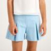 Picture of Mayoral Girls Summer Jacket & Pleated Shorts Set X 2 - Sky Blue