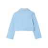 Picture of Mayoral Girls Summer Jacket & Pleated Shorts Set X 2 - Sky Blue