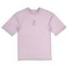 Picture of Juicy Couture Girls Oversized T-shirt & Velour Cycling Short Set X 2 - Lavender Fog Jet Black