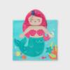 Picture of Mayoral Girls Summer Mermaid Towel Poncho - Fuschia Pink Multi 