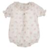 Picture of Rigola Baby Girls Organic Floral Plumetti Romper - Rose Pink