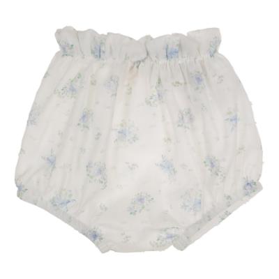 Picture of Rigola Baby Girls Organic Knit & Floral Dress & Panties Set X 2 - Blue Rose