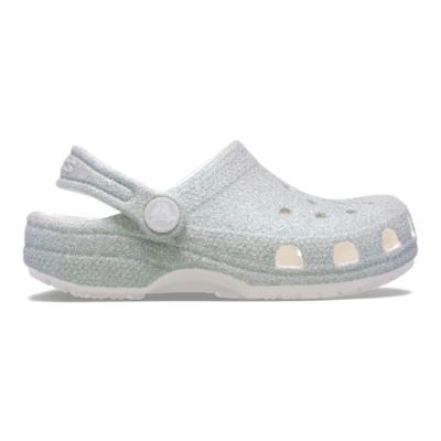 Picture of Crocs Classic Glitter Iridescent Clog - White