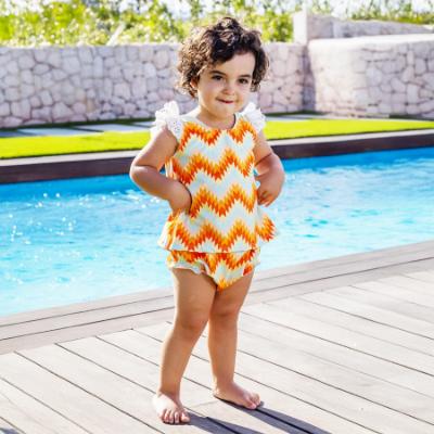 Picture of Rochy Girls Flecha Tankini Set X 2 - White Orange