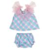 Picture of Rochy Girls Barby Tulle Tankini Set X 2 - White Blue Pink