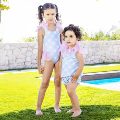 Picture of Rochy Girls Barby Tulle Tankini Set X 2 - White Blue Pink