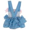 Picture of Ela Confeccion Girls Romper & Hairclip Set X 2 - Blue Pink