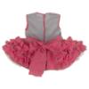 Picture of Ela Confeccion Girls Ruffle Summer Dress Panties Hairbow Set X 3 - Grey Fuschia