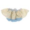 Picture of Ela Confeccion Girls Ruffle Summer Dress Panties Hairbow Set X 3 - Blue Ivory