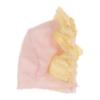 Picture of Ela Confeccion Girls Ruffle Dress Panties Bonnet Set X 3 - Lemon Pink