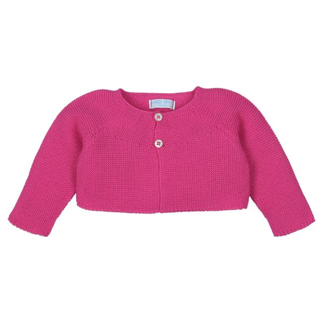 Picture of Mac Ilusion Baby Lovely Collection Girls Knitted Bolero Cardigan - Kiss Fuxia