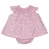 Picture of PRE ORDER Mac Ilusion Baby Lovely Collection Girls Heart Print Dress & Panties Set X 2 - Kiss Fuxia 