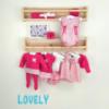 Picture of PRE ORDER Mac Ilusion Baby Lovely Collection Boxed Shawl With Lace - Kiss Fuxia