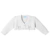 Picture of Mac Ilusion Baby Flashy Collection Girls Knitted Bolero Cardigan - White 