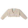 Picture of Mac Ilusion Baby Flashy Collection Girls Knitted Bolero Cardigan - Beige