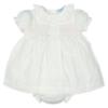 Picture of Mac Ilusion Baby Specially Collection Girls Smocked Dress Panties Set X 2 - Ivory Pink