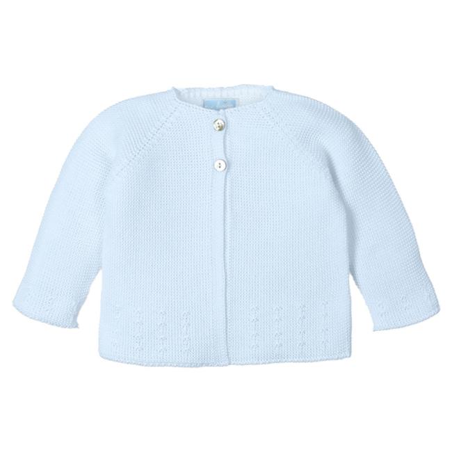 Picture of Mac Ilusion Baby Specially Collection Boys Knitted Cardigan - Celeste Blue