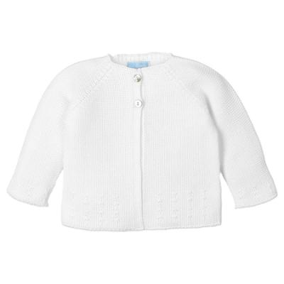 Picture of Mac Ilusion Baby Specially Collection Boys Knitted Cardigan - White