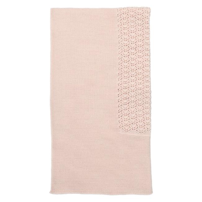 Picture of Mac Ilusion Baby Gorgeous Collection Boxed Shawl With Bow - Nude Pink