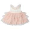 Picture of Mac Ilusion Baby Gorgeous Collection Girls Tulle Lace Ruffle Dress - Nude Pink