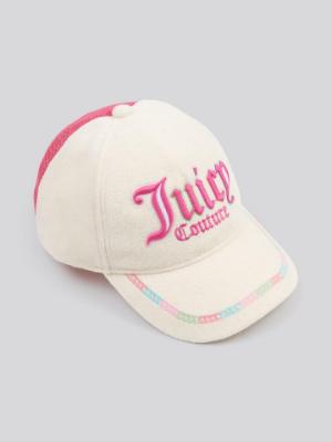 Picture of Juicy Couture Summer Girls Rainbow Towelling Cap - Vanilla Ice