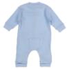 Picture of Mayoral Newborn Boys Jersey Ribbed Teddy Bottom Babygrow - Sky Blue