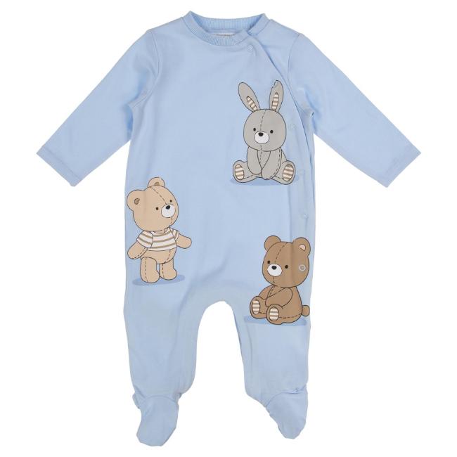 Picture of Mayoral Newborn Teddy Front Opening Onesie - Sky Blue 