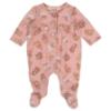 Picture of Mayoral Newborn Girls Teddy Front Opening Bodysuit - Baby Rose Bear