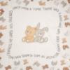 Picture of Mayoral Newborn Baby Unisex Teddy & Bunny Jersey Blanket - Beige Grey