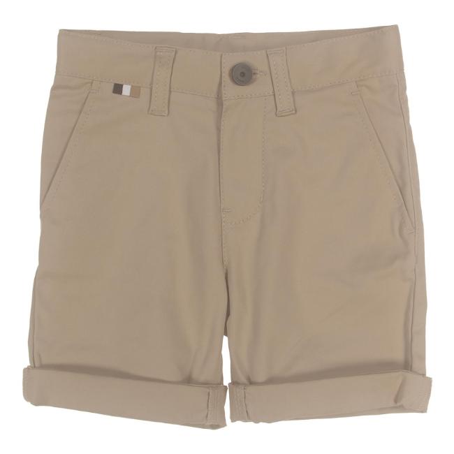 Picture of BOSS Boys Classic Chino Shorts - Stone beige