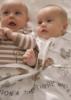 Picture of Mayoral Newborn Boys Teddy & Bunny 2 Piece Front Opening Babygrow Set - Beige